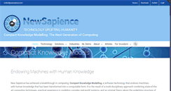 Desktop Screenshot of newsapience.com